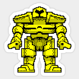 Antiriad in Yellow - ZX Spectrum Legend Sticker